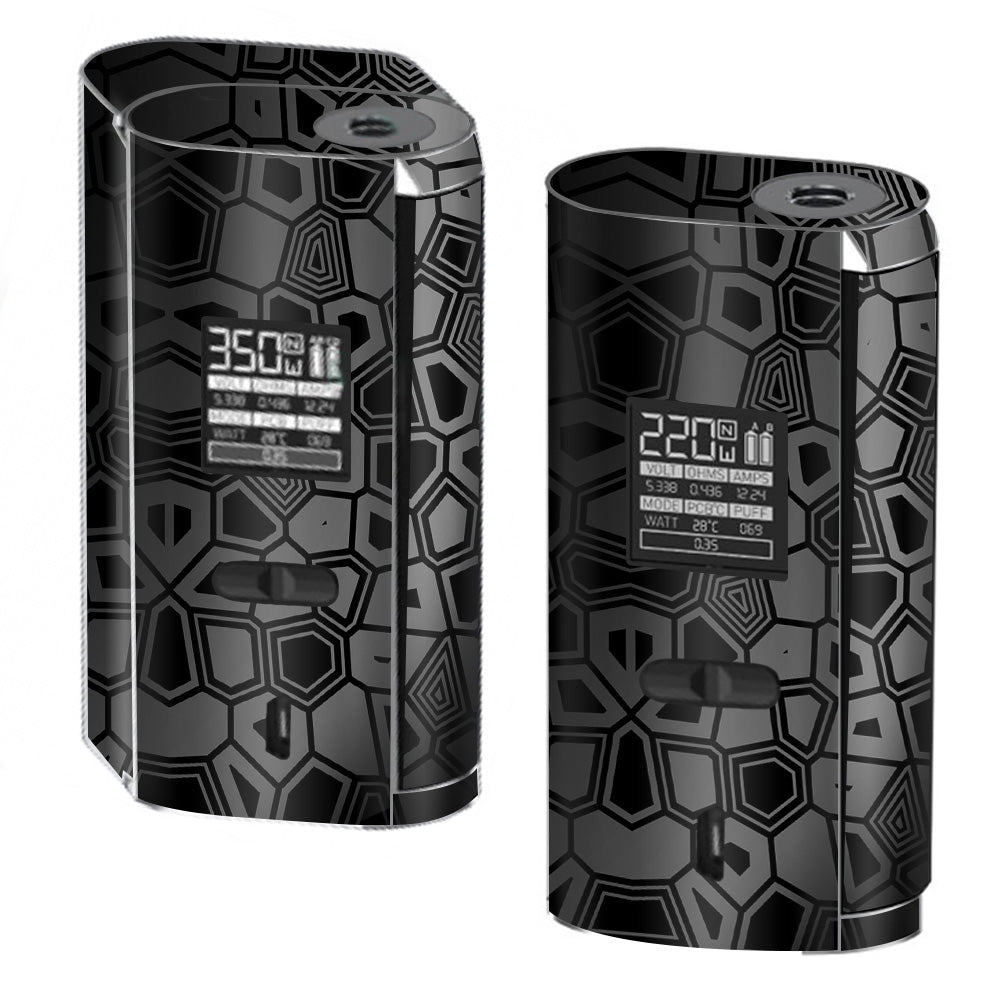  Black Silver Design Smok GX2/4 350w Skin