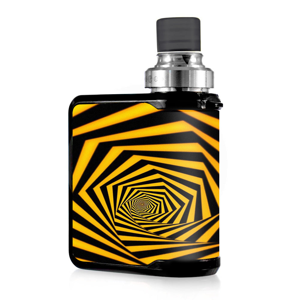  Black Yellow Trippy Pattern Mvape Mi-One Skin
