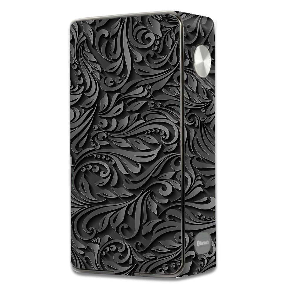  Black Flowers Floral Pattern Laisimo L3 Touch Screen Skin