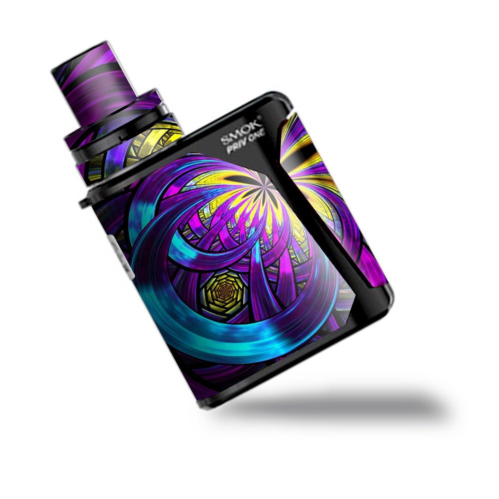  Purple Beautiful Design Smok Priv One Skin