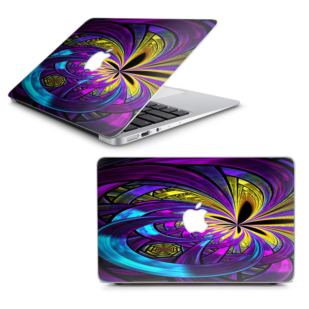  Purple Beautiful Design Macbook Air 13" A1369 A1466 Skin