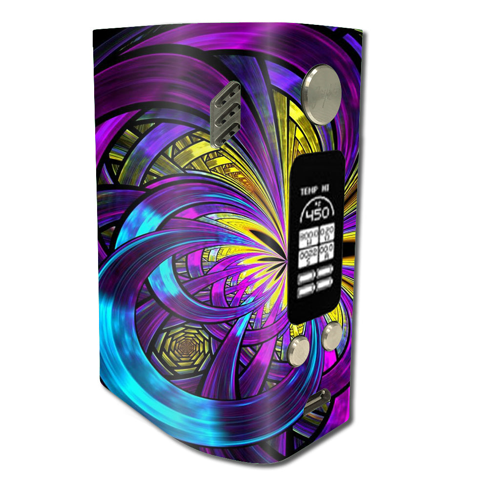  Purple Beautiful Design Wismec Reuleaux RX300 Skin