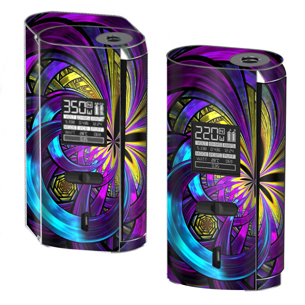  Purple Beautiful Design Smok GX2/4 350w Skin