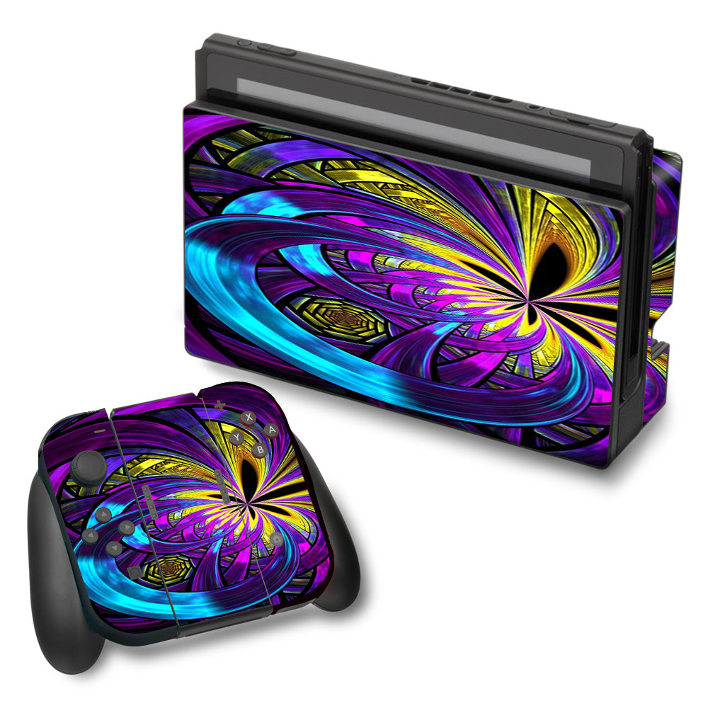  Purple Beautiful Design Nintendo Switch Skin