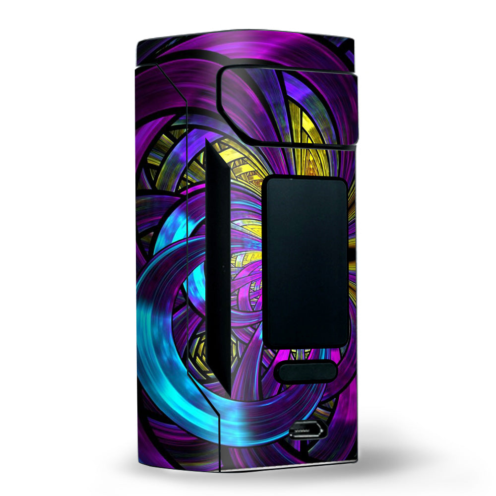  Purple Beautiful Design Wismec RX2 20700 Skin