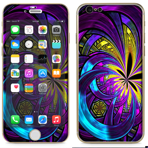  Purple Beautiful Design Apple 6 Skin