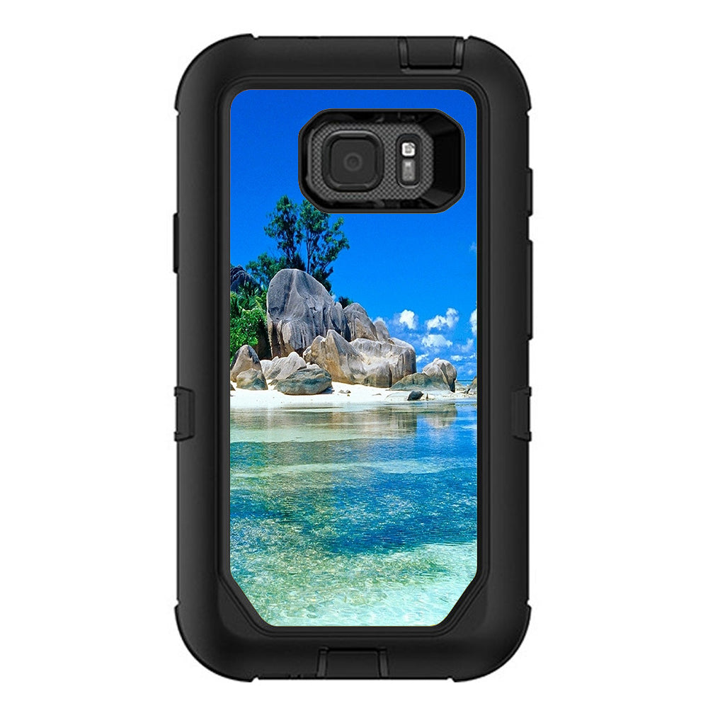  Island Paradise Beach Otterbox Defender Samsung Galaxy S7 Active Skin