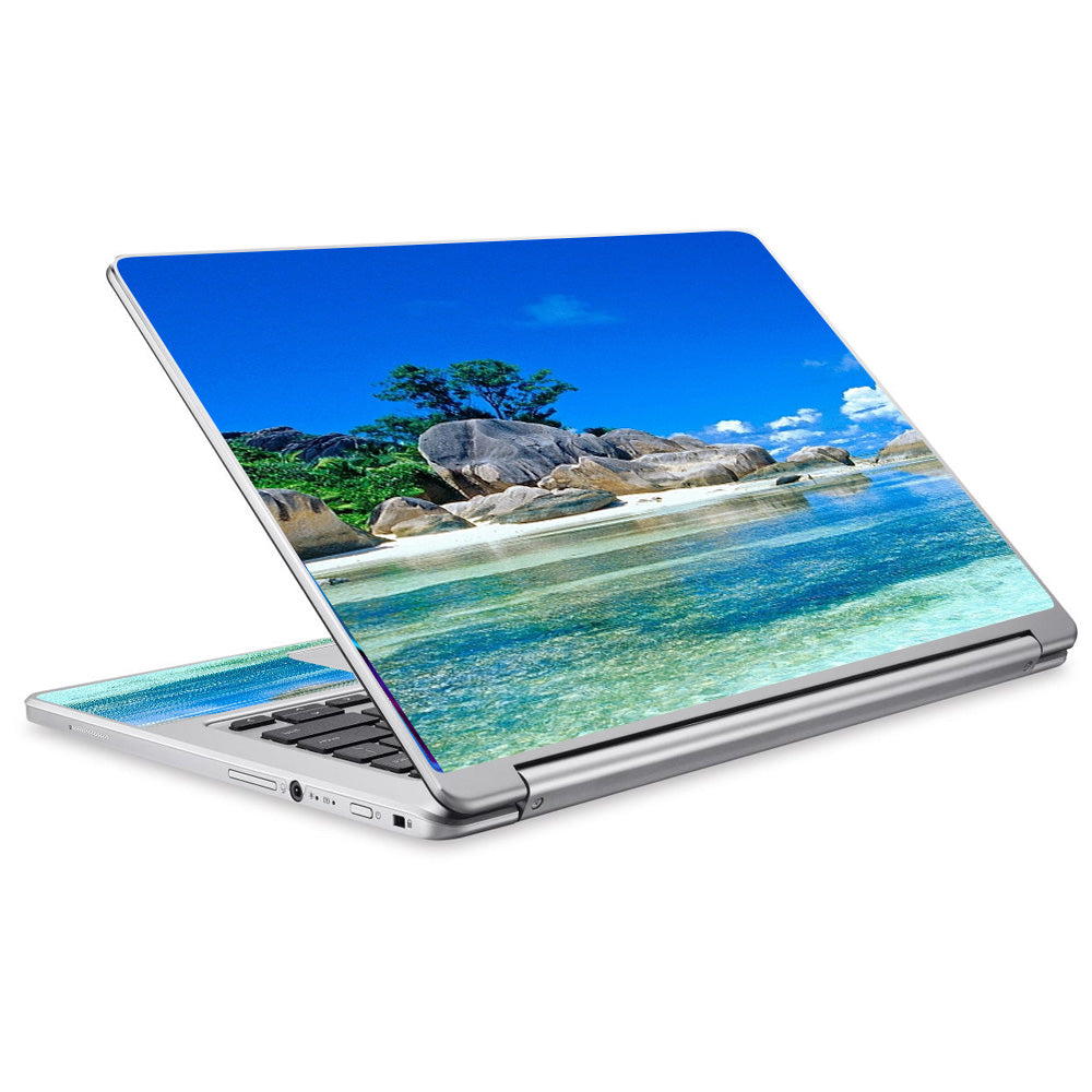  Island Paradise Beach Acer Chromebook R13 Skin