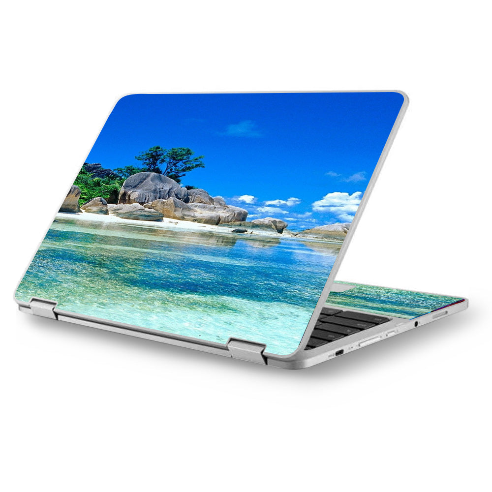  Island Paradise Beach Asus Chromebook Flip 12.5" Skin