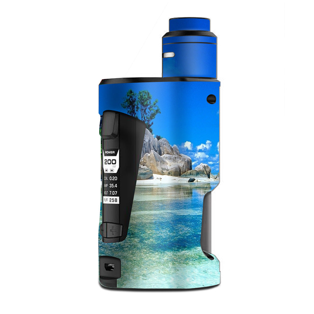  Island Paradise Beach G Box Squonk Geek Vape Skin