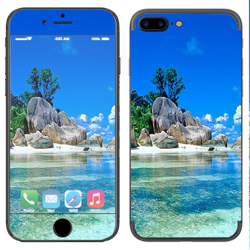  Island Paradise Beach Apple  iPhone 7+ Plus / iPhone 8+ Plus Skin
