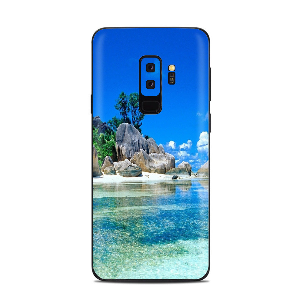  Island Paradise Beach Samsung Galaxy S9 Plus Skin