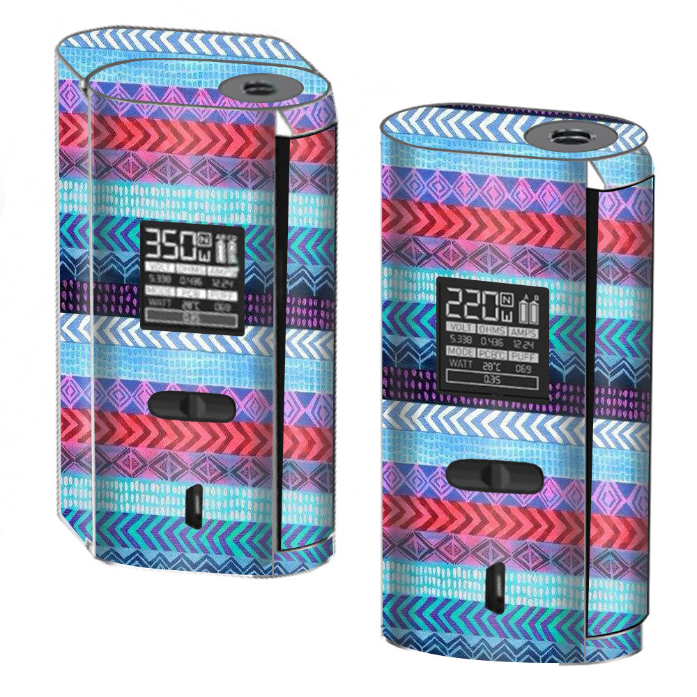 Aztec Blue Tribal Chevron Smok GX2/4 350w Skin