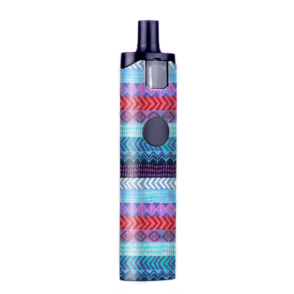  Aztec Blue Tribal Chevron Wismec Motiv Pod Skin