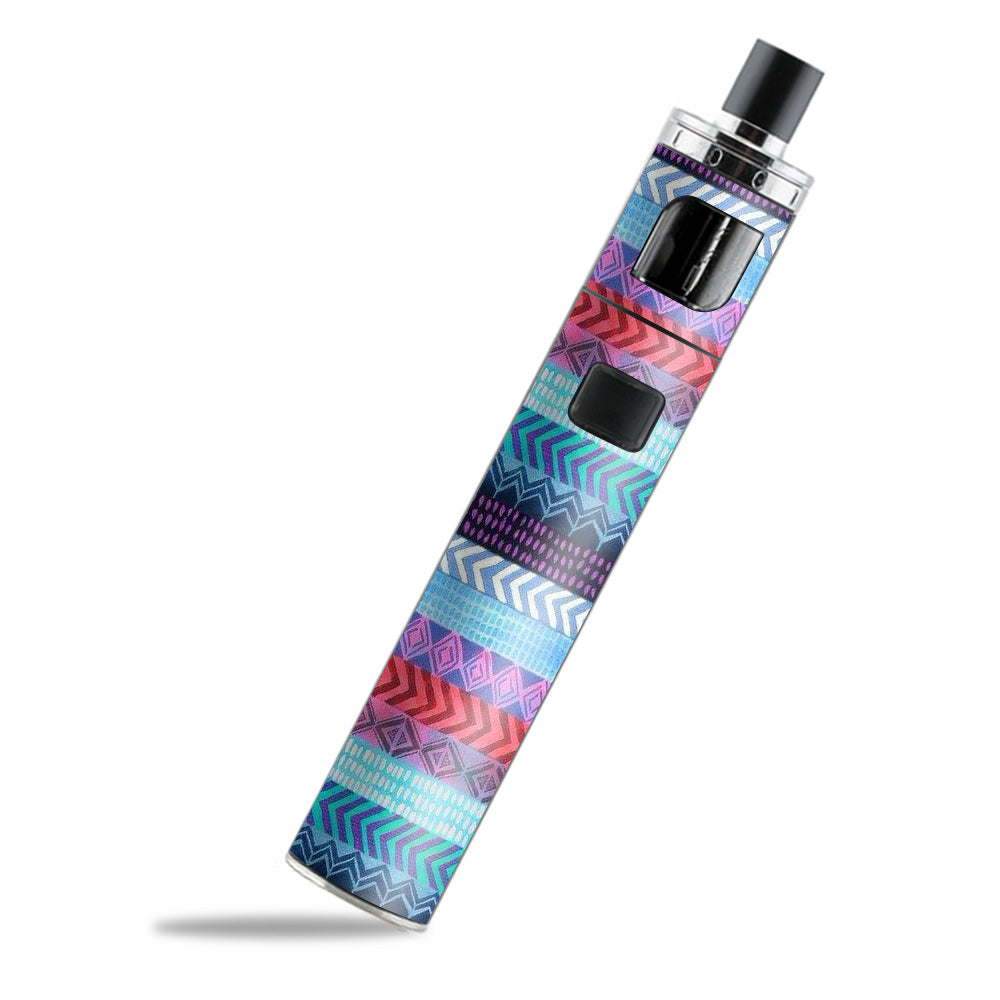  Aztec Blue Tribal Chevron PockeX Aspire Skin