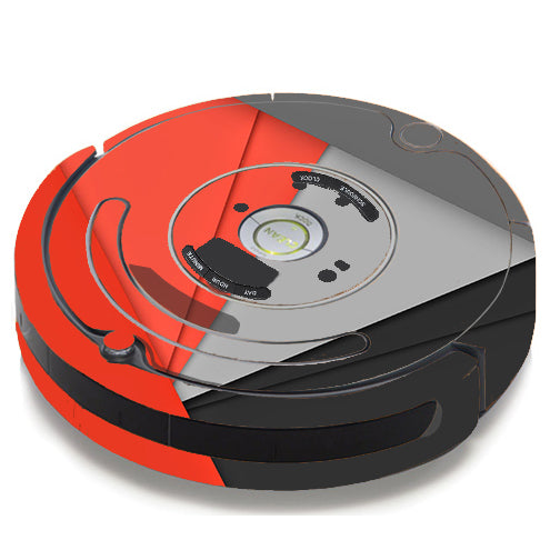  Orange And Grey iRobot Roomba 650/655 Skin