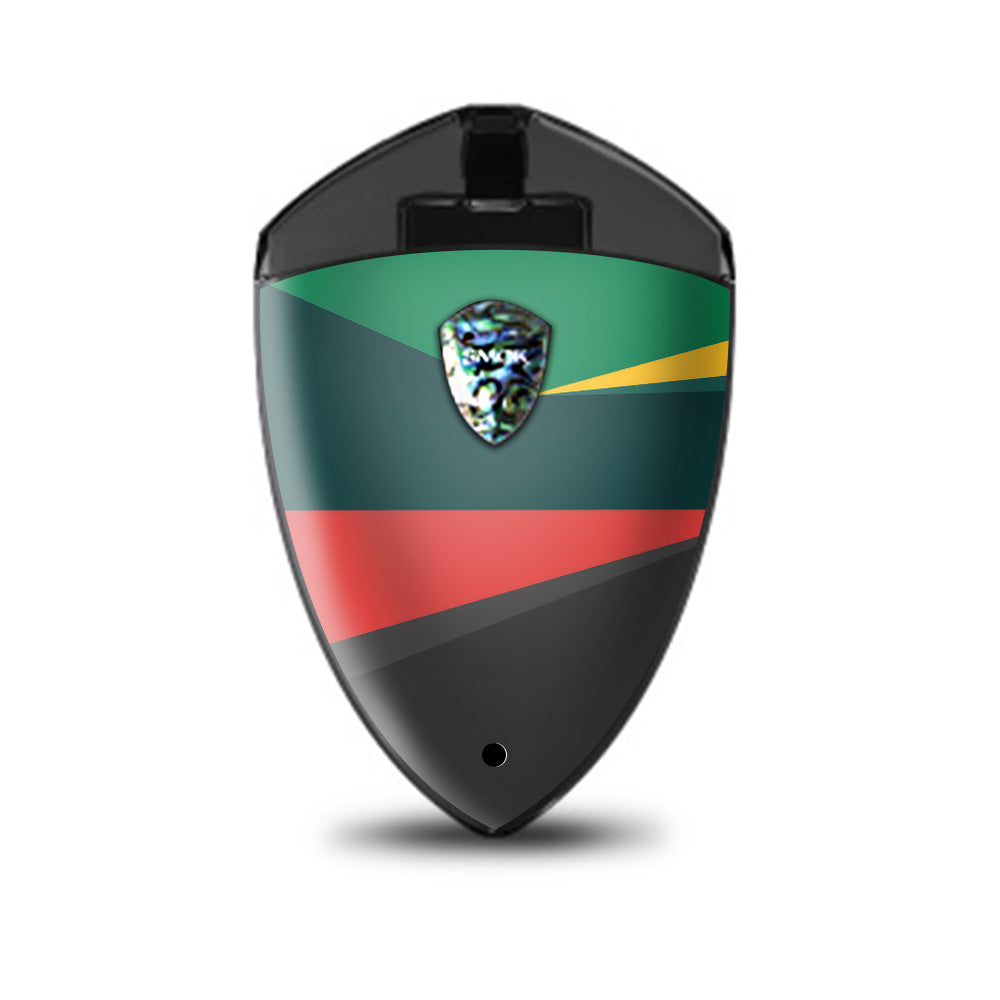  Abstract Patterns Green Smok Rolo Badge Skin