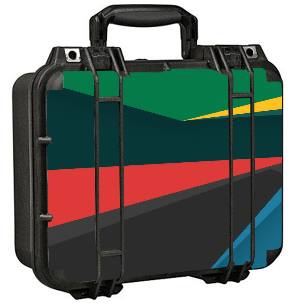  Abstract Patterns Green Pelican Case 1400 Skin
