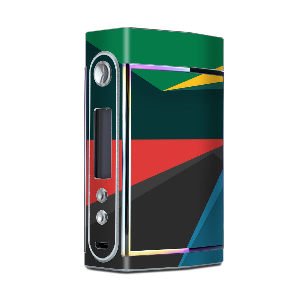  Abstract Patterns Green Too VooPoo Skin