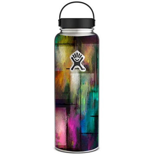  Colorful Paint Modern Hydroflask 40oz Wide Mouth Skin