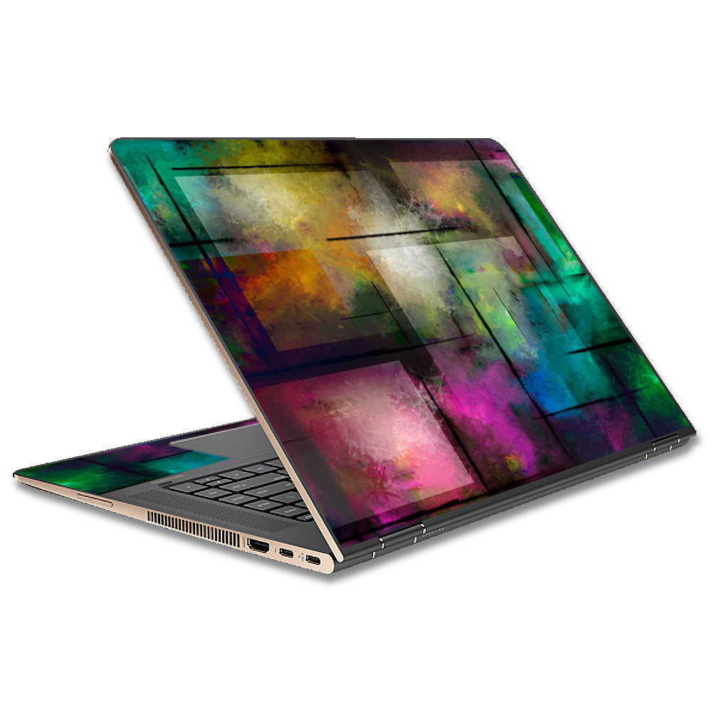  Colorful Paint Modern HP Spectre x360 15t Skin