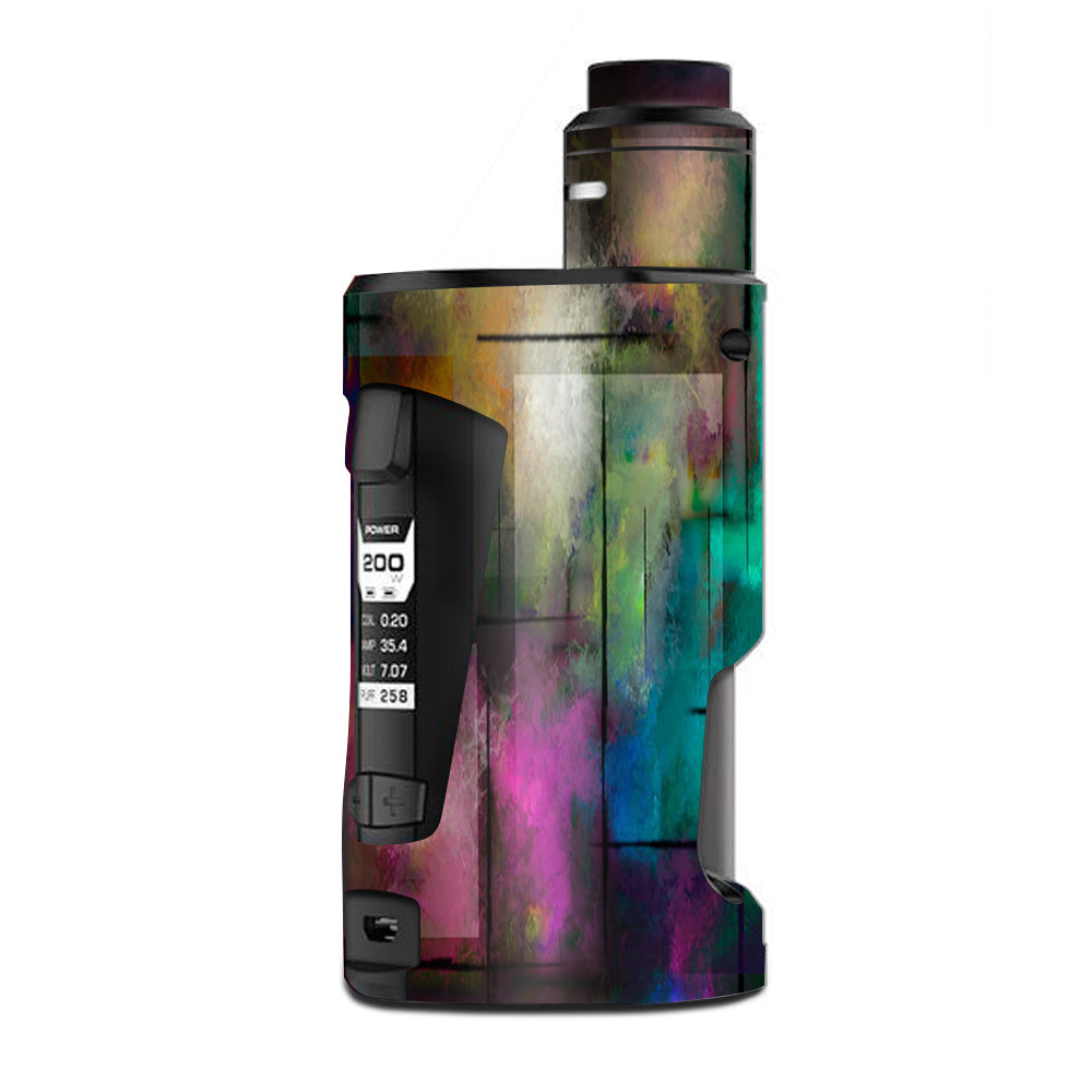  Colorful Paint Modern G Box Squonk Geek Vape Skin