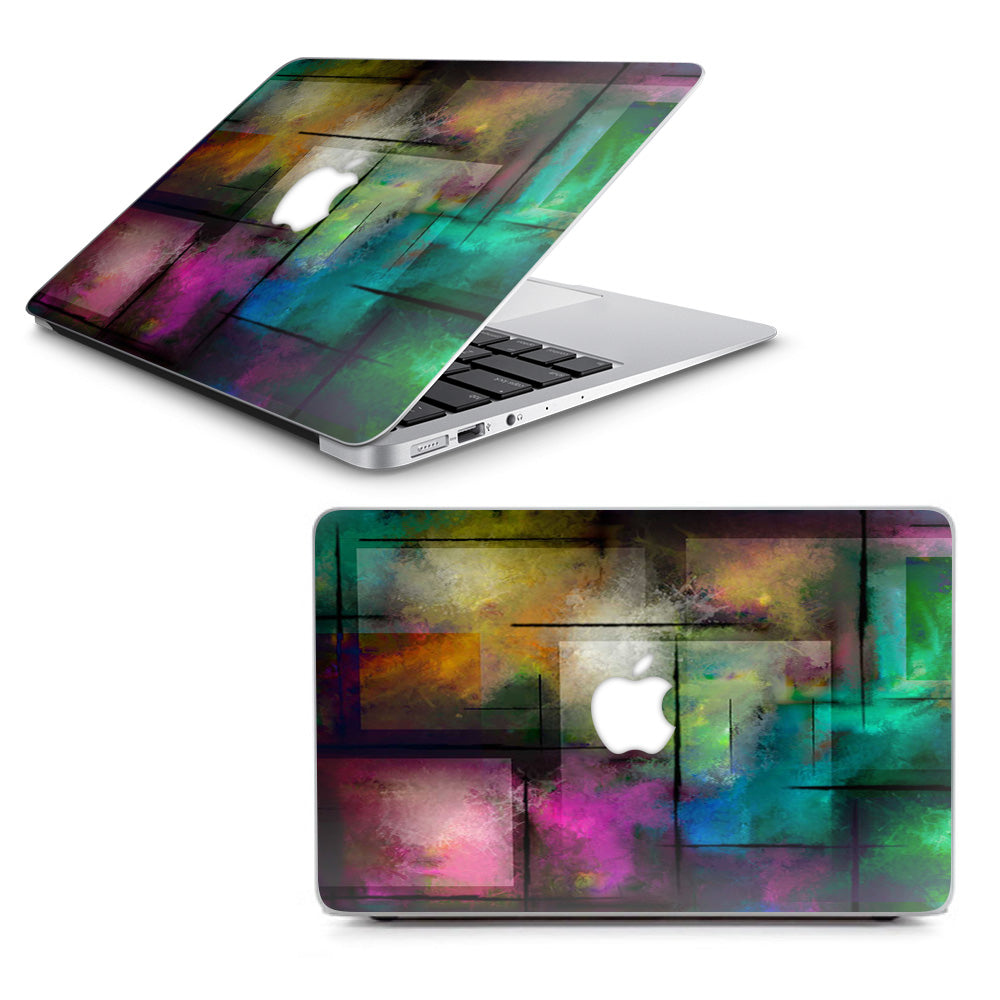  Colorful Paint Modern Macbook Air 13" A1369 A1466 Skin