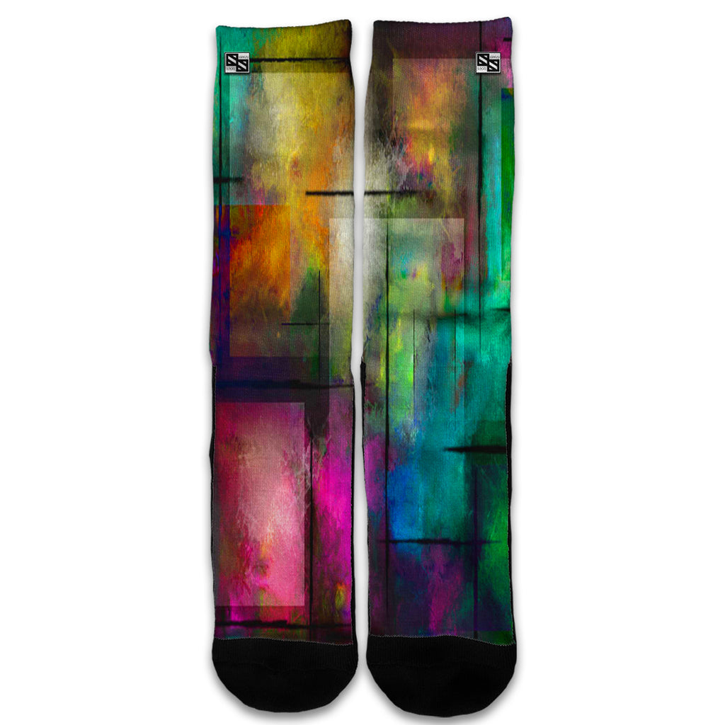  Colorful Paint Modern Universal Socks