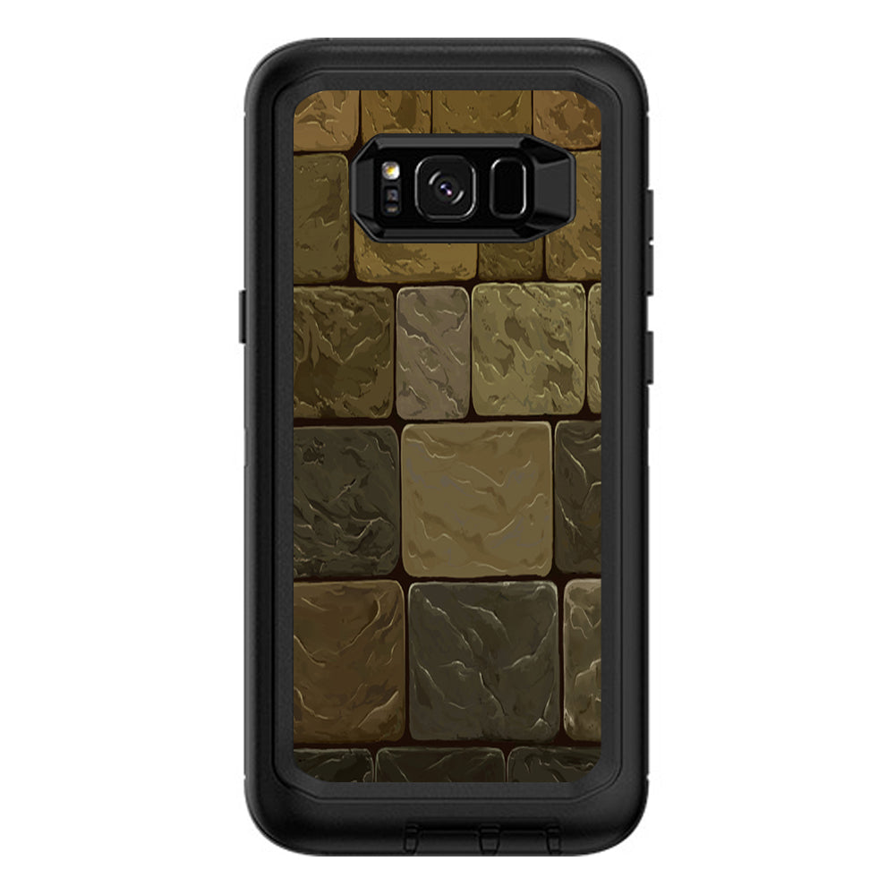  Texture Stone Otterbox Defender Samsung Galaxy S8 Plus Skin