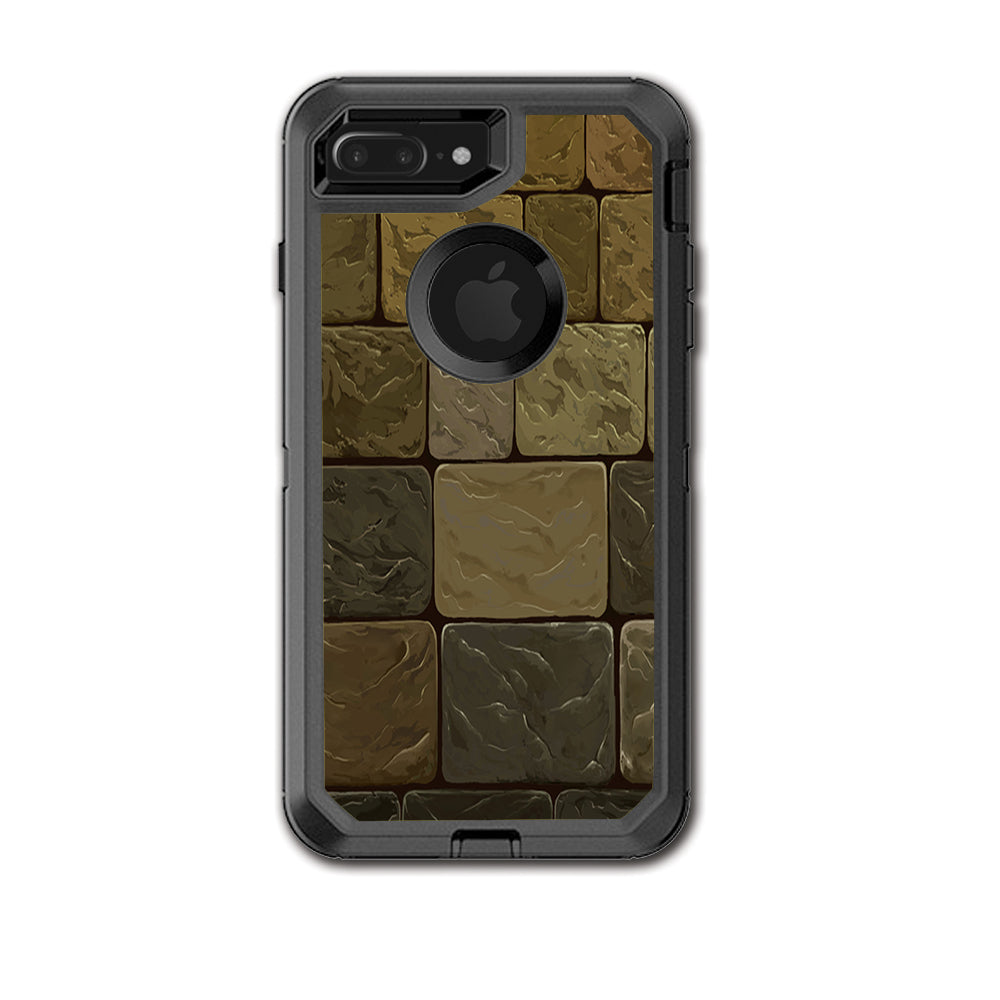  Texture Stone Otterbox Defender iPhone 7+ Plus or iPhone 8+ Plus Skin