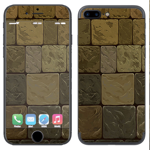  Texture Stone Apple  iPhone 7+ Plus / iPhone 8+ Plus Skin