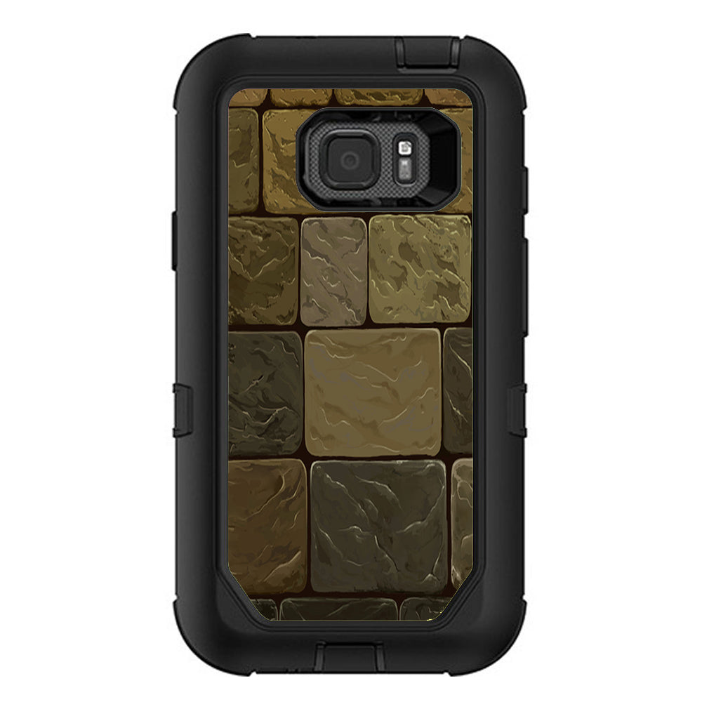  Texture Stone Otterbox Defender Samsung Galaxy S7 Active Skin