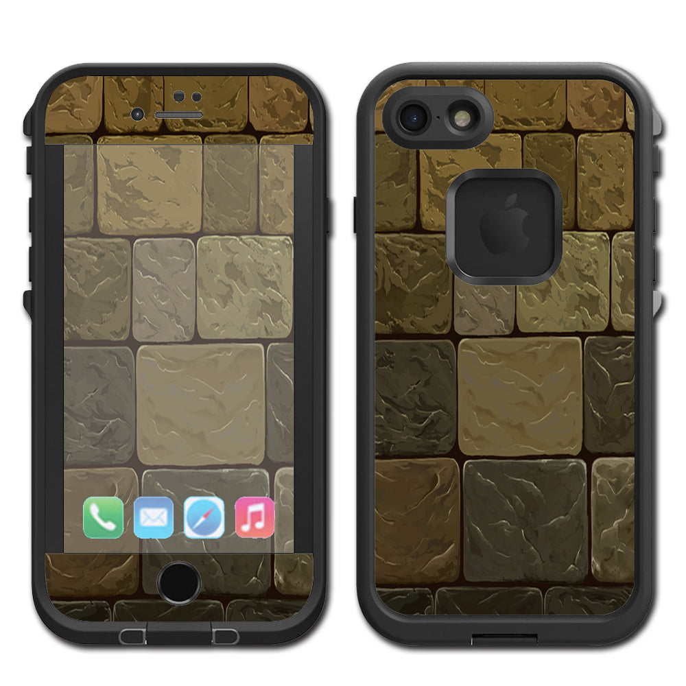  Texture Stone Lifeproof Fre iPhone 7 or iPhone 8 Skin