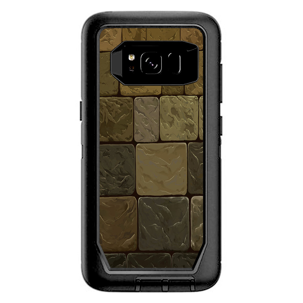  Texture Stone Otterbox Defender Samsung Galaxy S8 Skin