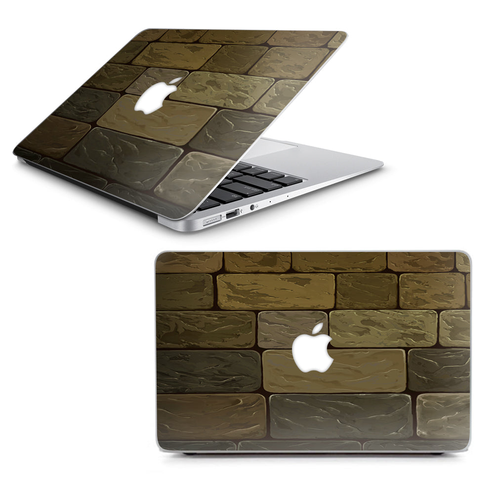  Texture Stone Macbook Air 13" A1369 A1466 Skin