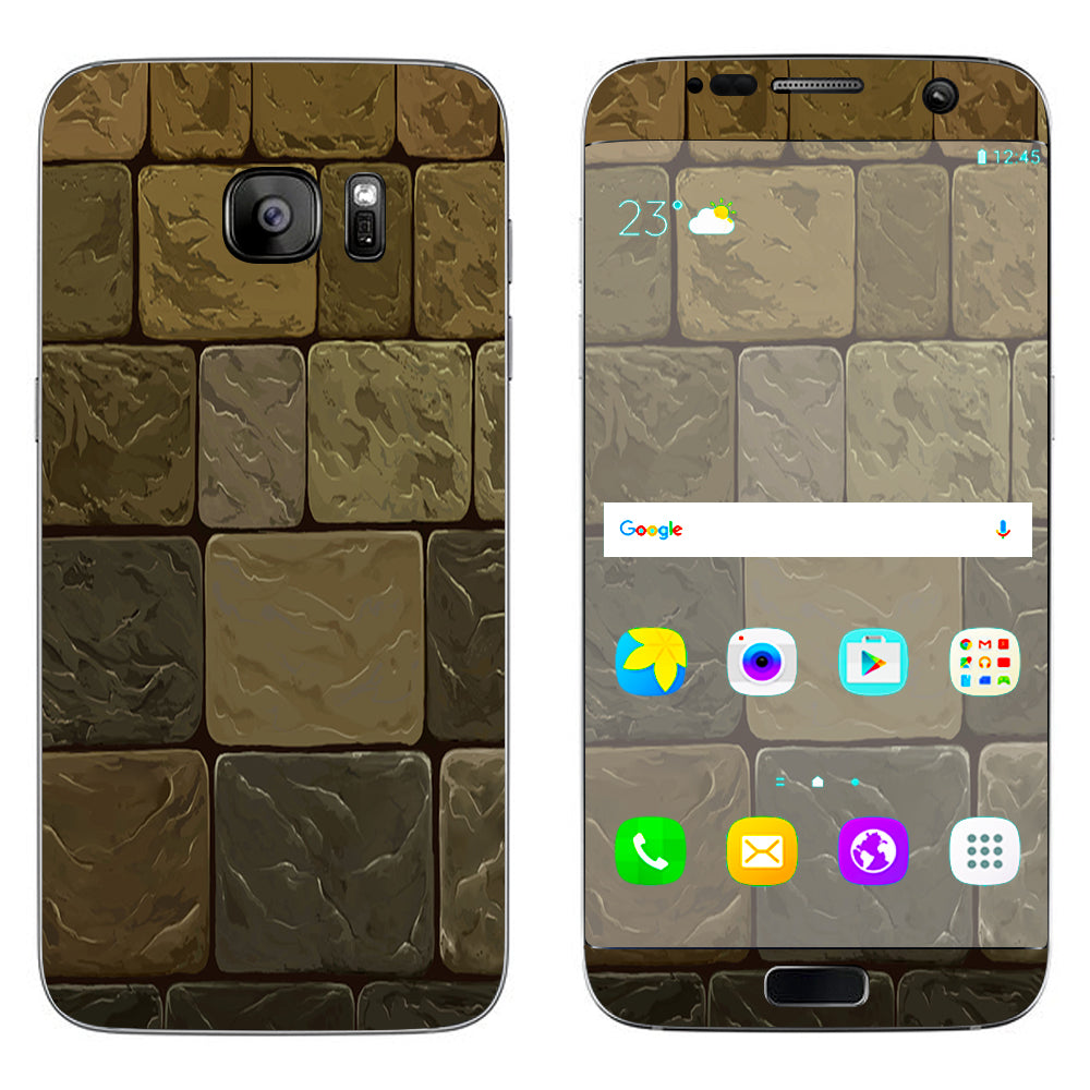  Texture Stone Samsung Galaxy S7 Edge Skin