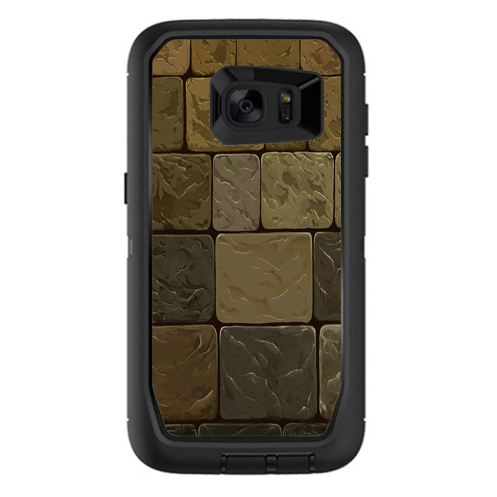 Texture Stone Otterbox Defender Samsung Galaxy S7 Edge Skin
