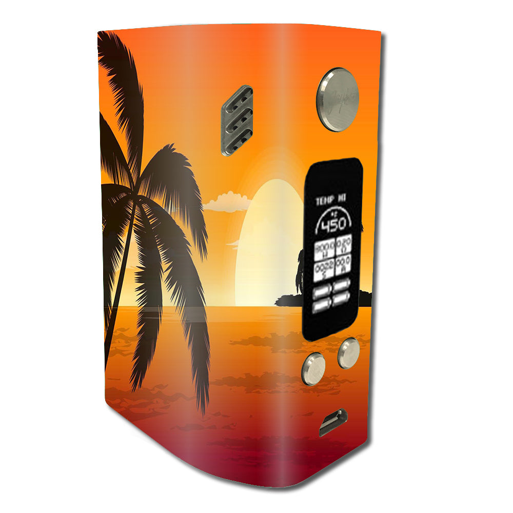  Palm Trees At Sunset Wismec Reuleaux RX300 Skin
