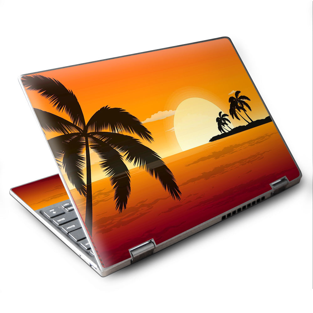  Palm Trees At Sunset Lenovo Yoga 710 11.6" Skin