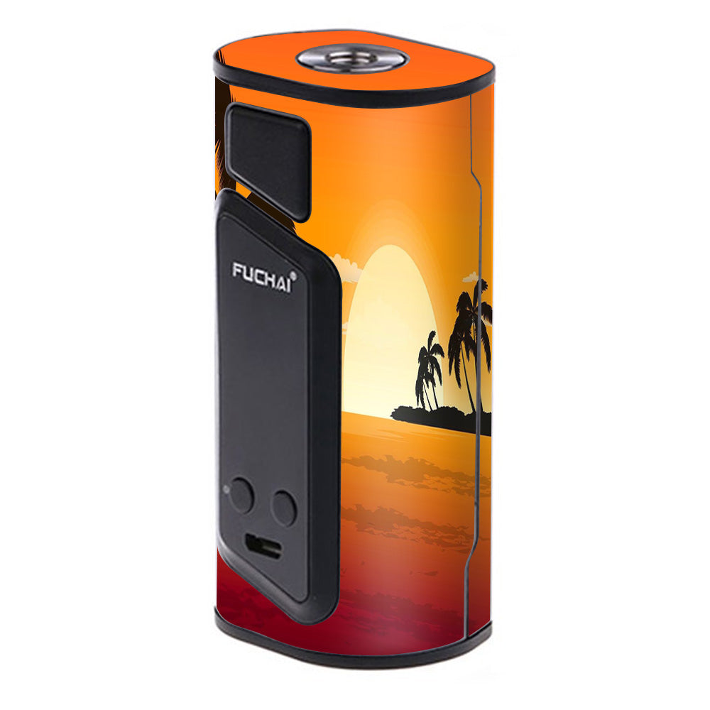  Palm Trees At Sunset Sigelei Fuchai Duo-3 Skin
