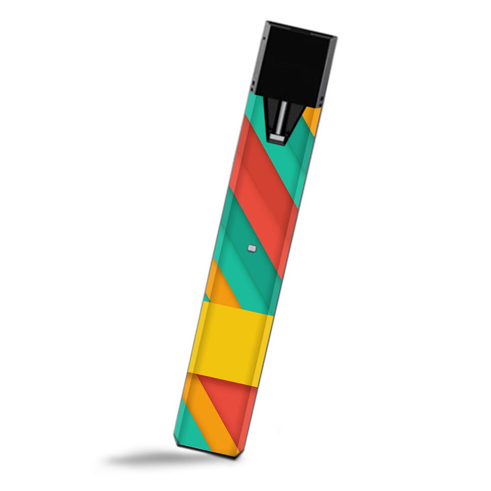  Turquoise Blue Yellow Smok Fit Ultra Portable Skin