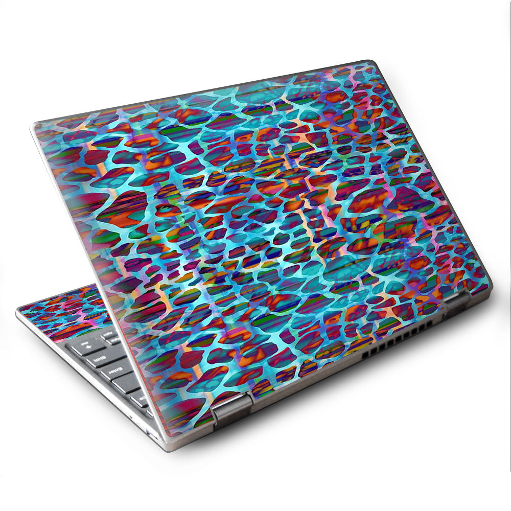  Colorful Leopard Print Lenovo Yoga 710 11.6" Skin