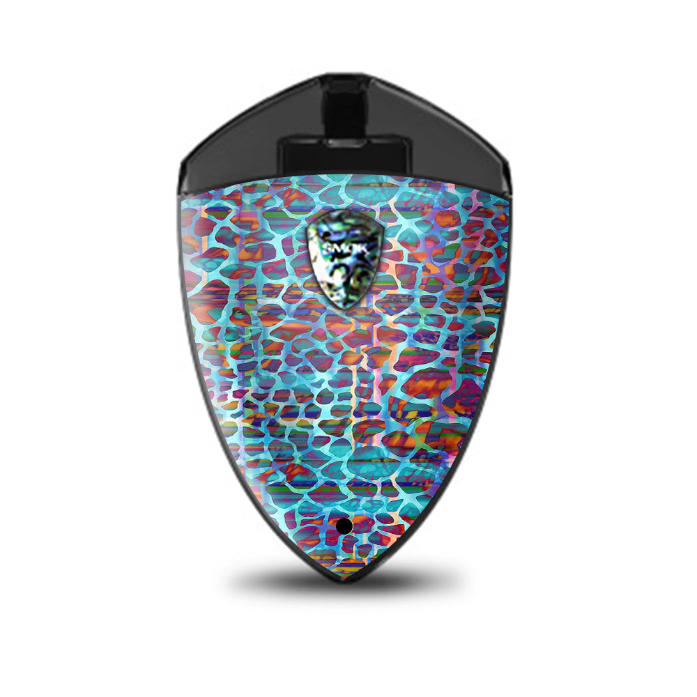  Colorful Leopard Print Smok Rolo Badge Skin