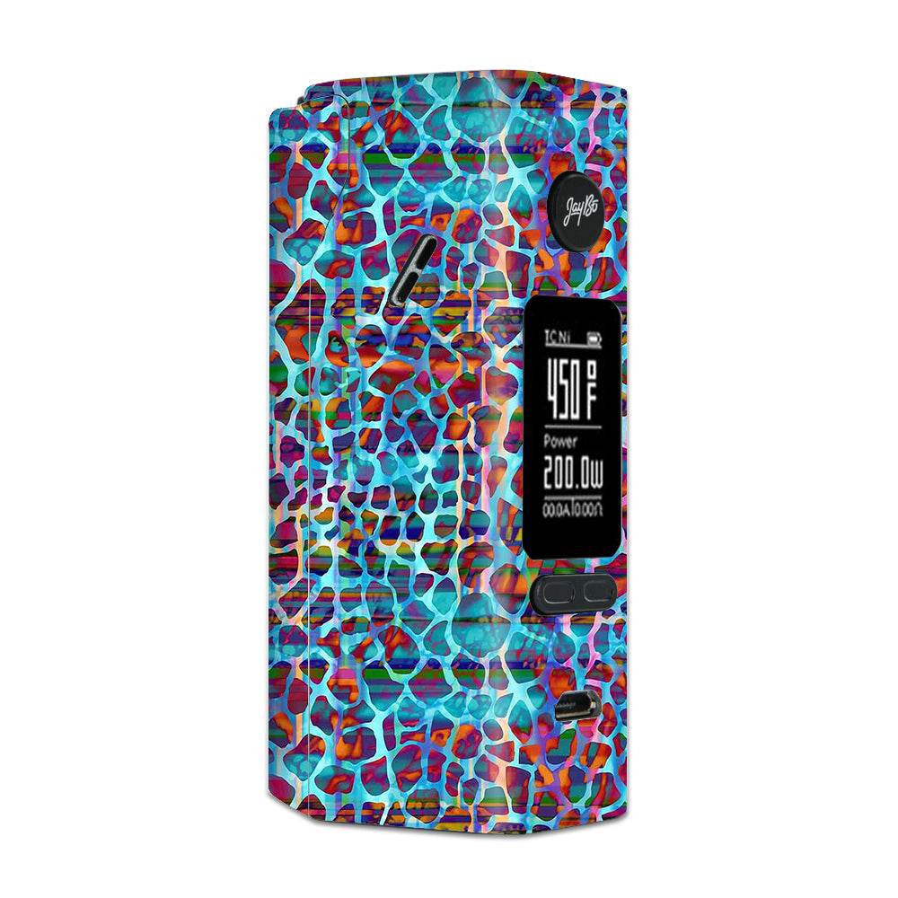  Colorful Leopard Print Wismec Reuleaux RX 2/3 combo kit Skin