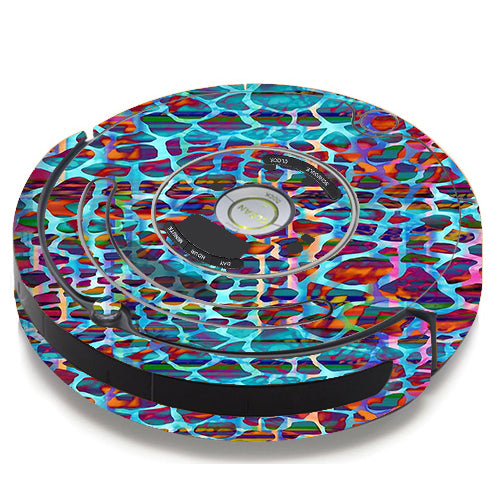  Colorful Leopard Print iRobot Roomba 650/655 Skin