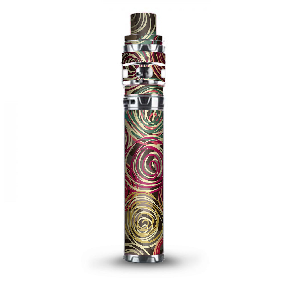  Round Swirls Abstract Stick Prince TFV12 Smok Skin