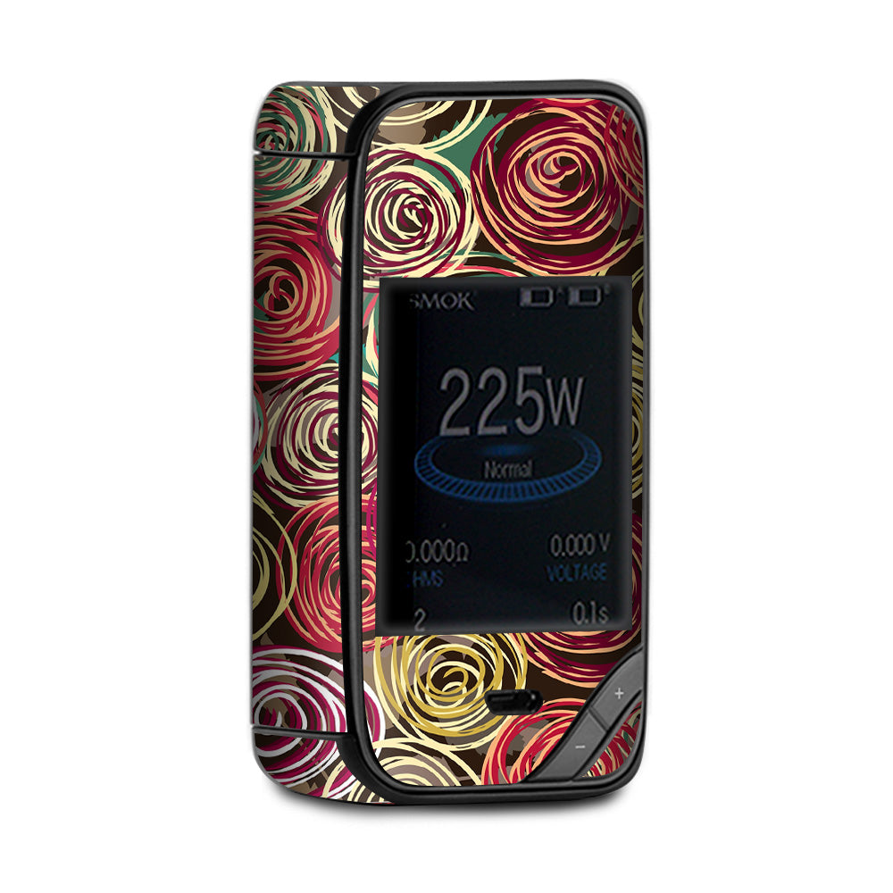  Round Swirls Abstract X-Priv Smok Skin