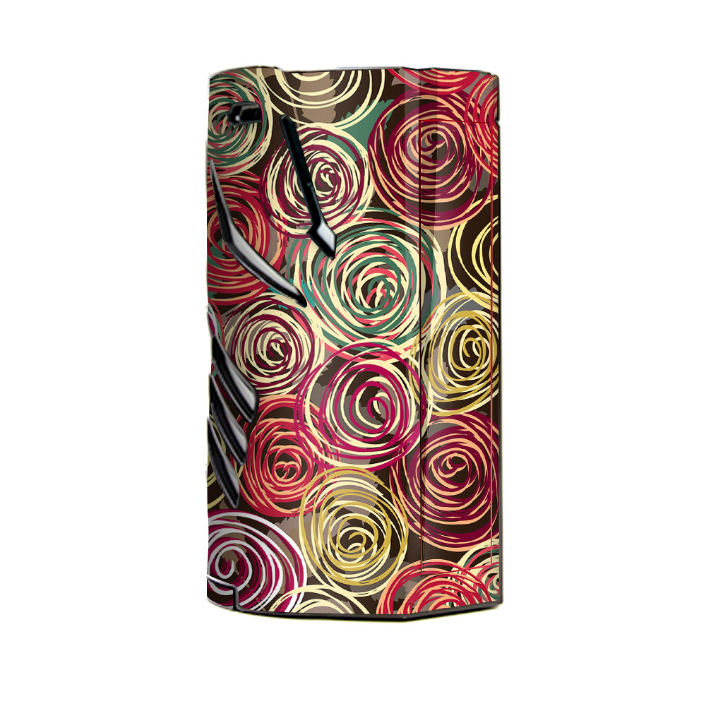  Round Swirls Abstract T-Priv 3 Smok Skin
