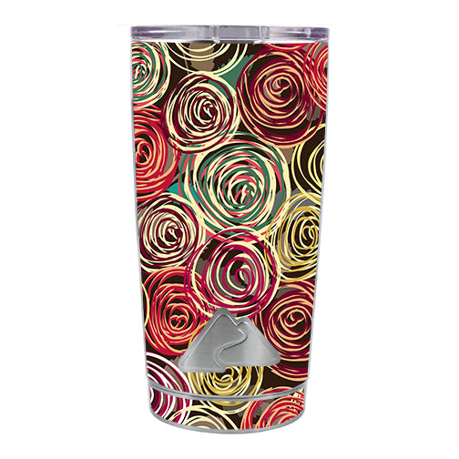  Round Swirls Abstract Ozark Trail 20oz Tumbler Skin