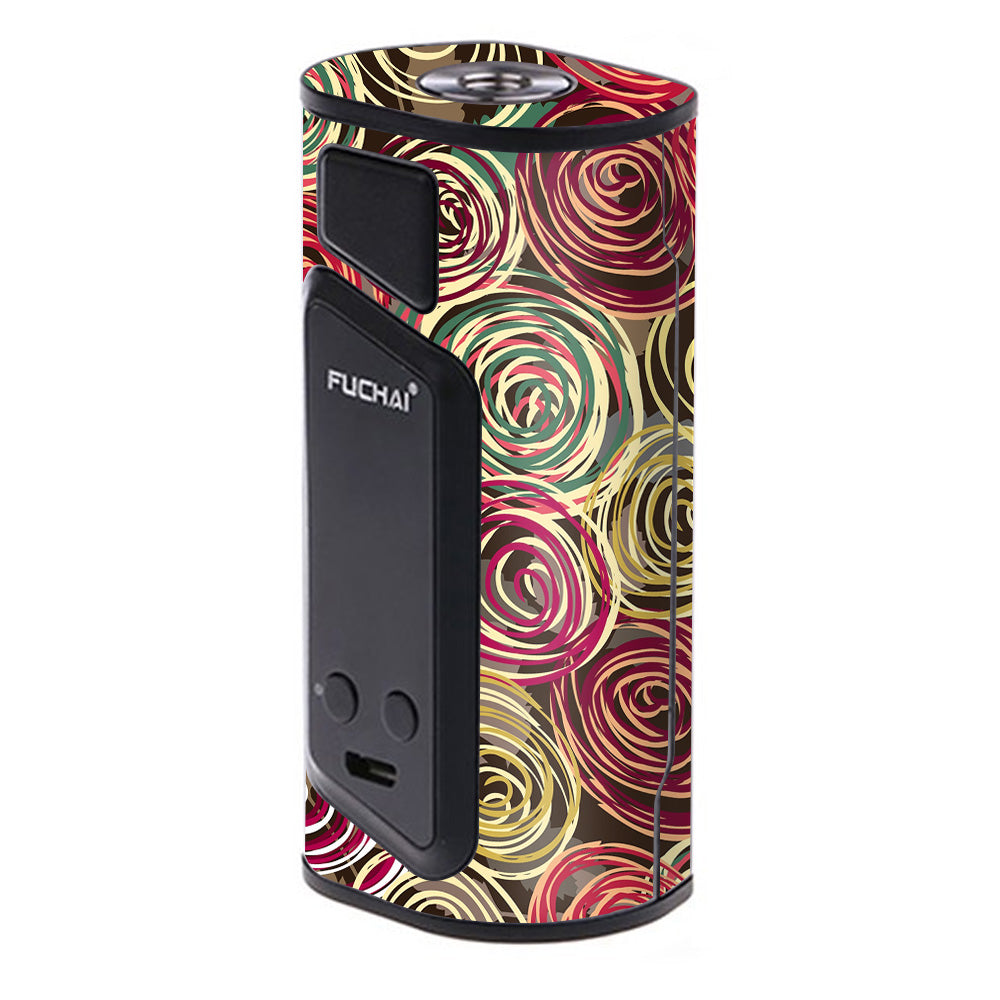  Round Swirls Abstract Sigelei Fuchai Duo-3 Skin